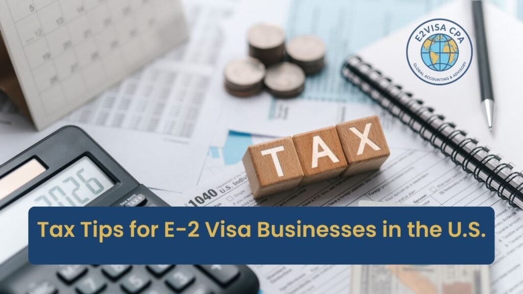 E2 visa taxes