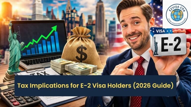 Tax Implications for E-2 Visa Holders